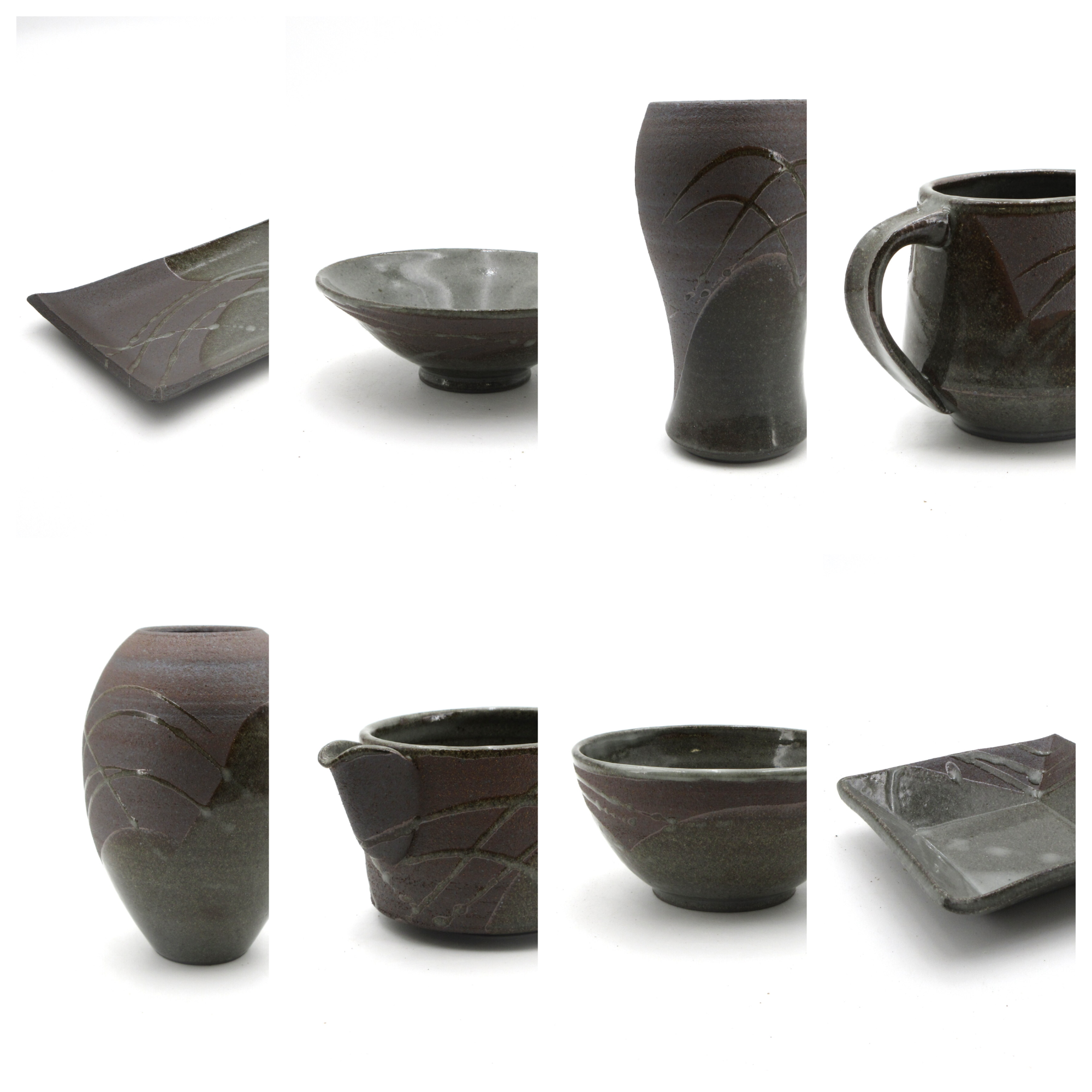 Gray swish – Arakawa Pottery - A division of Cre8tive Designs LLC
