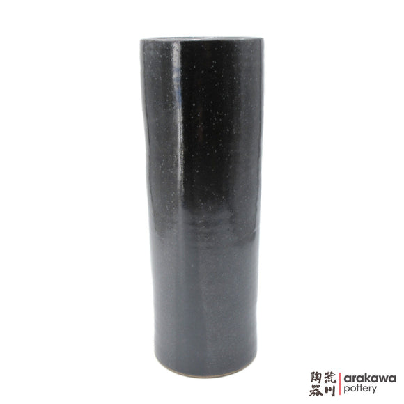 Handmade Ikebana Container 14” Cylinder Wafu 0111-0010 made by Thomas Arakawa and Kathy Lee-Arakawa at Arakawa Pottery