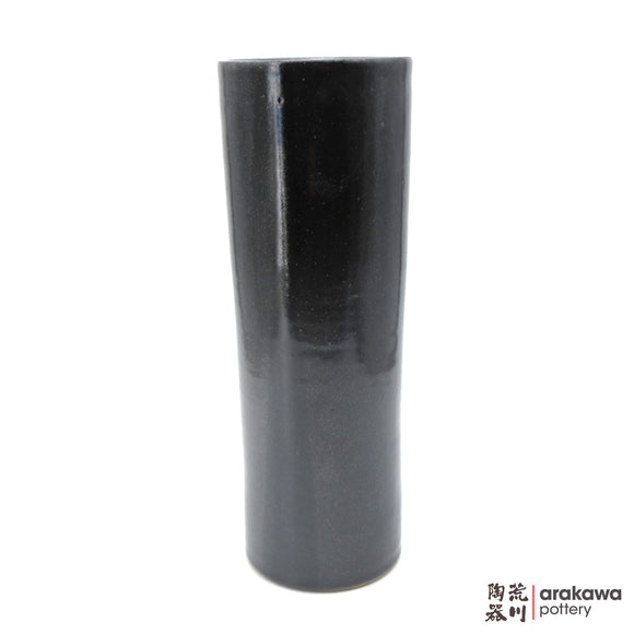 Handmade Ikebana Container 14” Cylinder Wafu 0111-0012 made by Thomas Arakawa and Kathy Lee-Arakawa at Arakawa Pottery