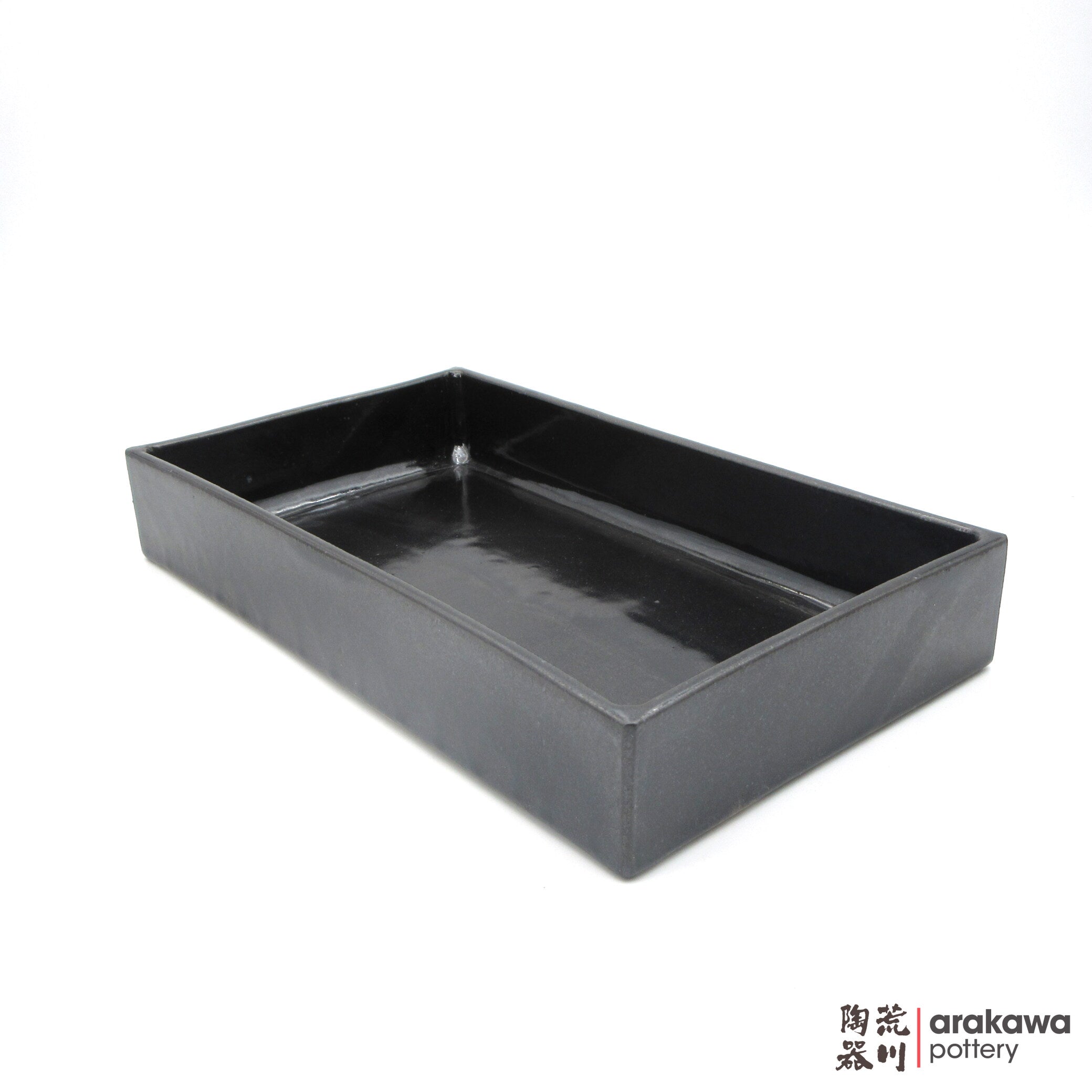Handmade Ikebana Container Rectangular Suiban (15 x 9) 0111-0032 made by Thomas Arakawa and Kathy Lee-Arakawa at Arakawa Pottery