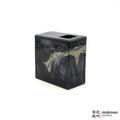 Handmade Ikebana Container 5ﾔ Square Vase 0119-038 made by Thomas Arakawa and Kathy Lee-Arakawa at Arakawa Pottery