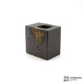 Handmade Ikebana Container 4ﾔ Square Vase 0119-050 made by Thomas Arakawa and Kathy Lee-Arakawa at Arakawa Pottery