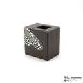 Handmade Ikebana Container 4ﾔ Square Vase 0119-053 made by Thomas Arakawa and Kathy Lee-Arakawa at Arakawa Pottery