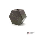 Handmade Ikebana Container Hexagon Vase (S) 0119-057 made by Thomas Arakawa and Kathy Lee-Arakawa at Arakawa Pottery