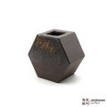 Handmade Ikebana Container Hex Vase Convertible (S) 0119-061 made by Thomas Arakawa and Kathy Lee-Arakawa at Arakawa Pottery