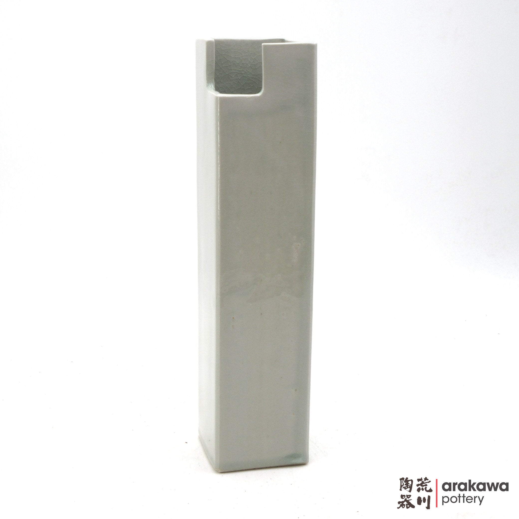 Handmade Ikebana Container Mini Cylinder (L) 0119-077 made by Thomas Arakawa and Kathy Lee-Arakawa at Arakawa Pottery
