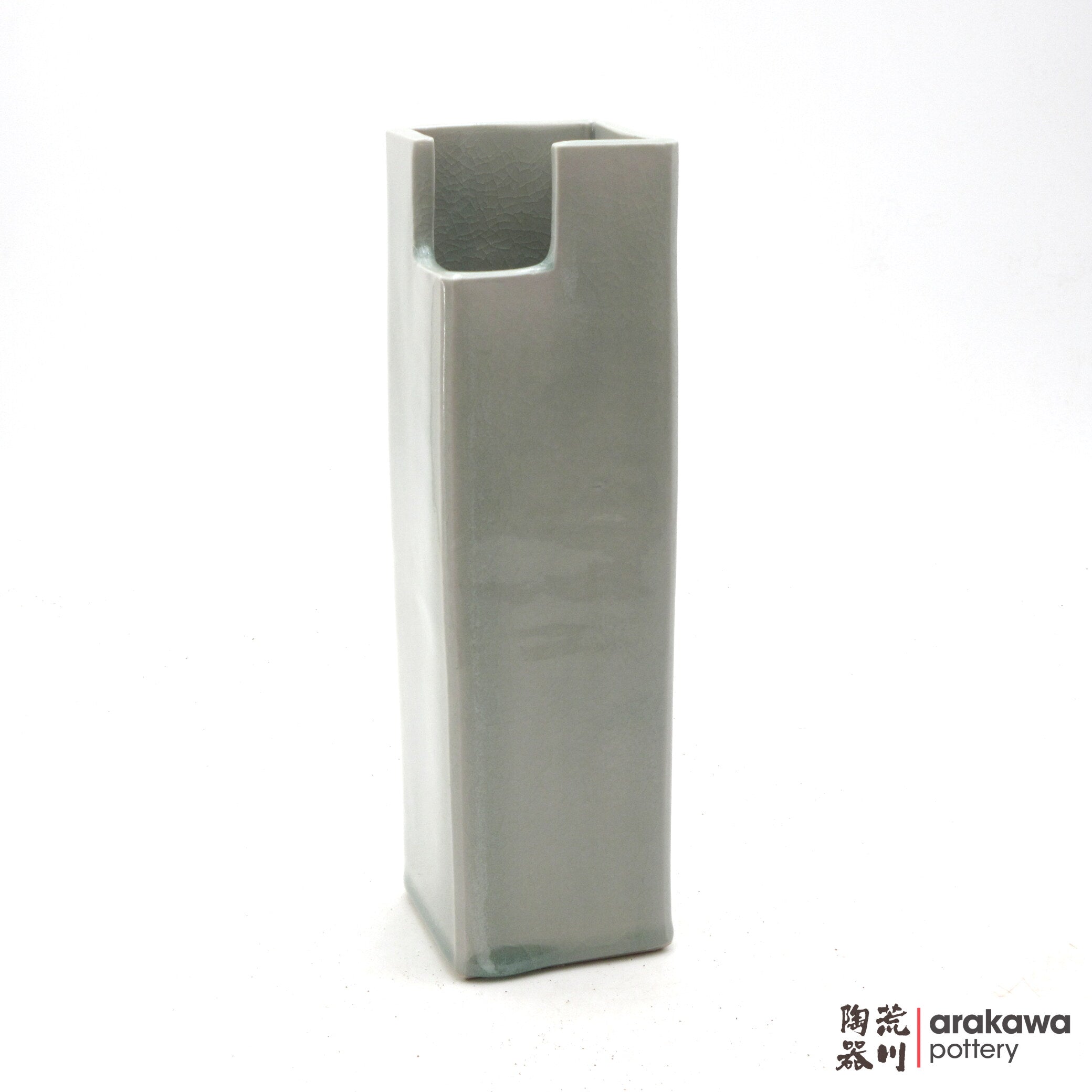 Handmade Ikebana Container Mini Cylinder (M) 0119-084 made by Thomas Arakawa and Kathy Lee-Arakawa at Arakawa Pottery