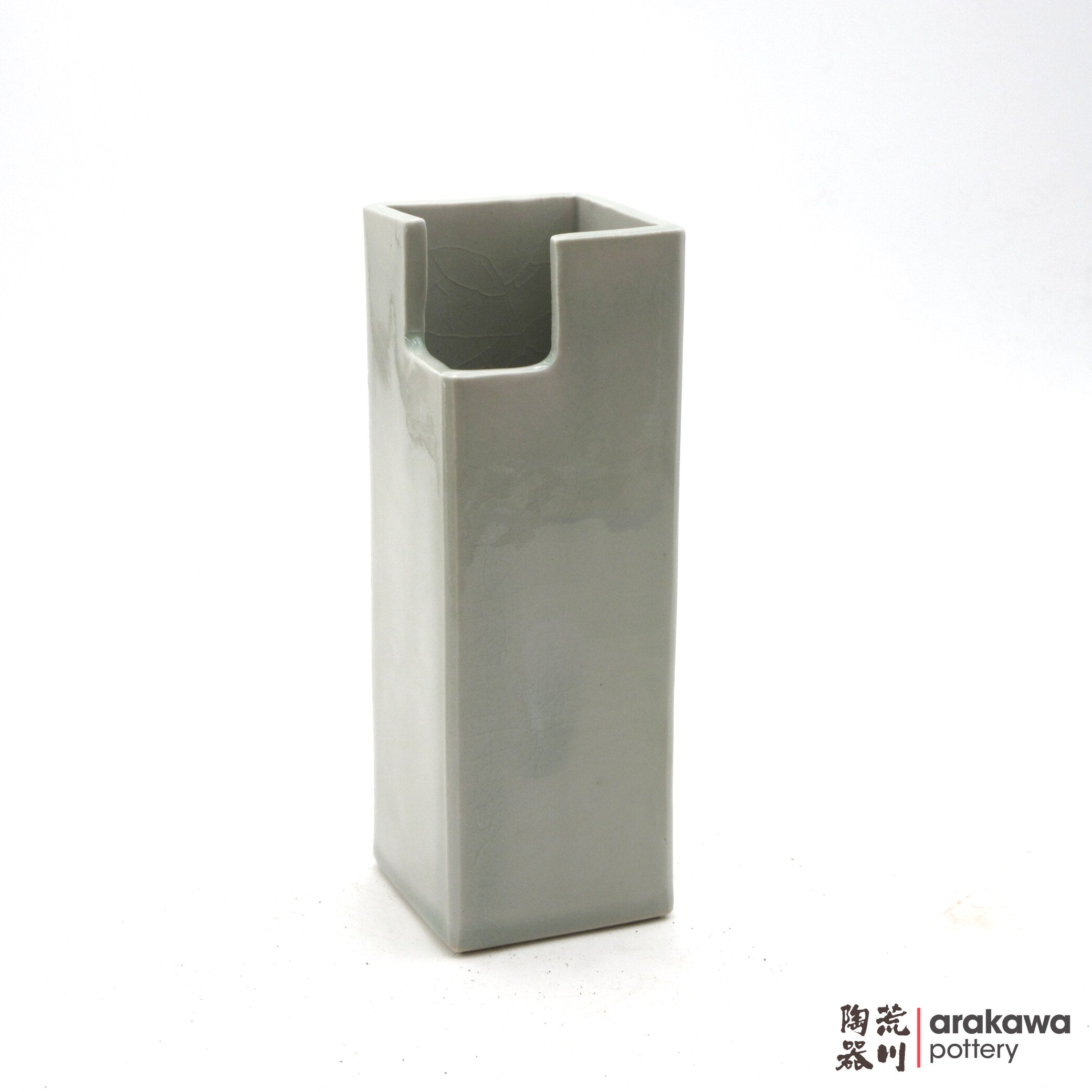 Handmade Ikebana Container Mini Cylinder (S) 0119-087 made by Thomas Arakawa and Kathy Lee-Arakawa at Arakawa Pottery