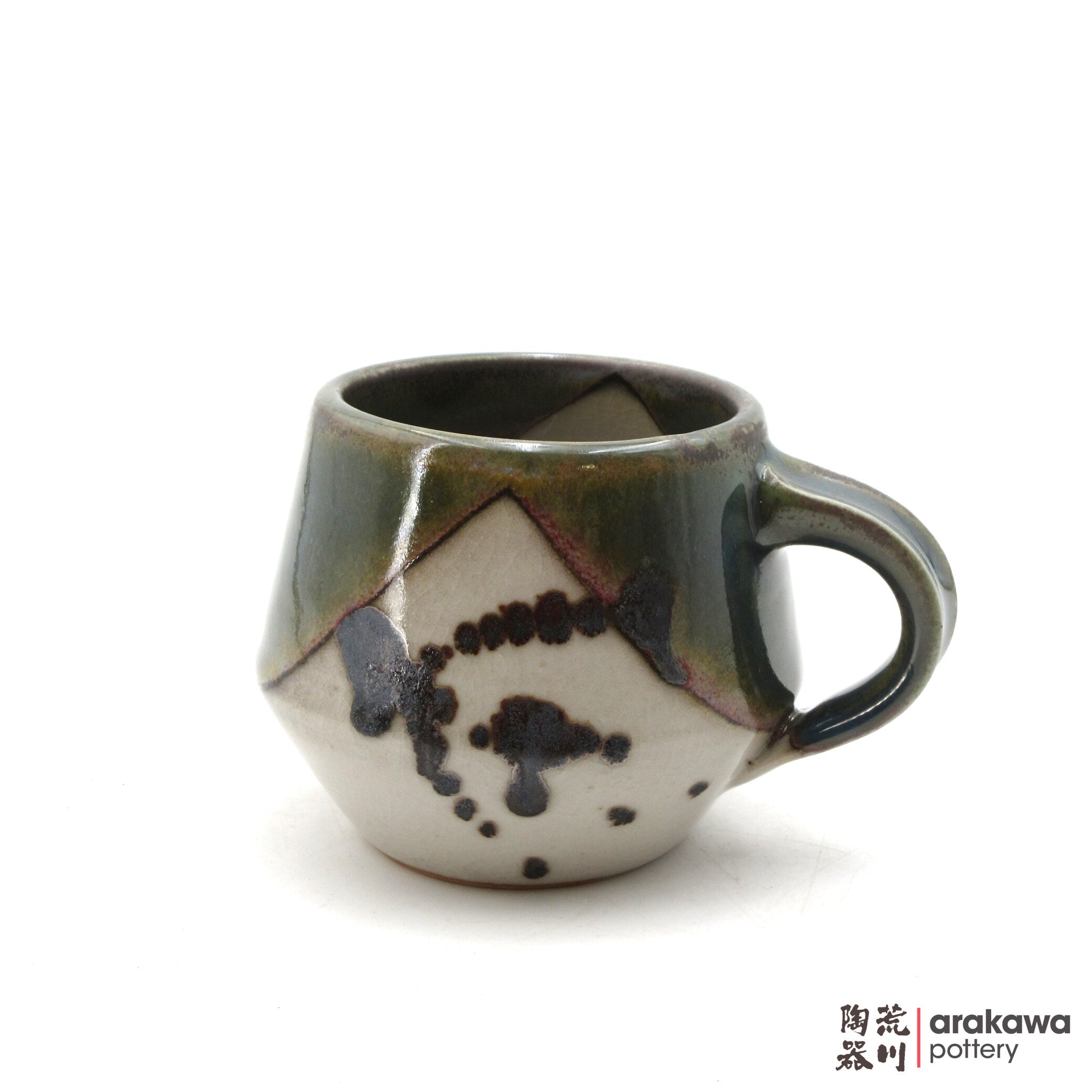 Handmade Dinnerware Fuji Mug (S) 0119-126 made by Thomas Arakawa and Kathy Lee-Arakawa at Arakawa Pottery