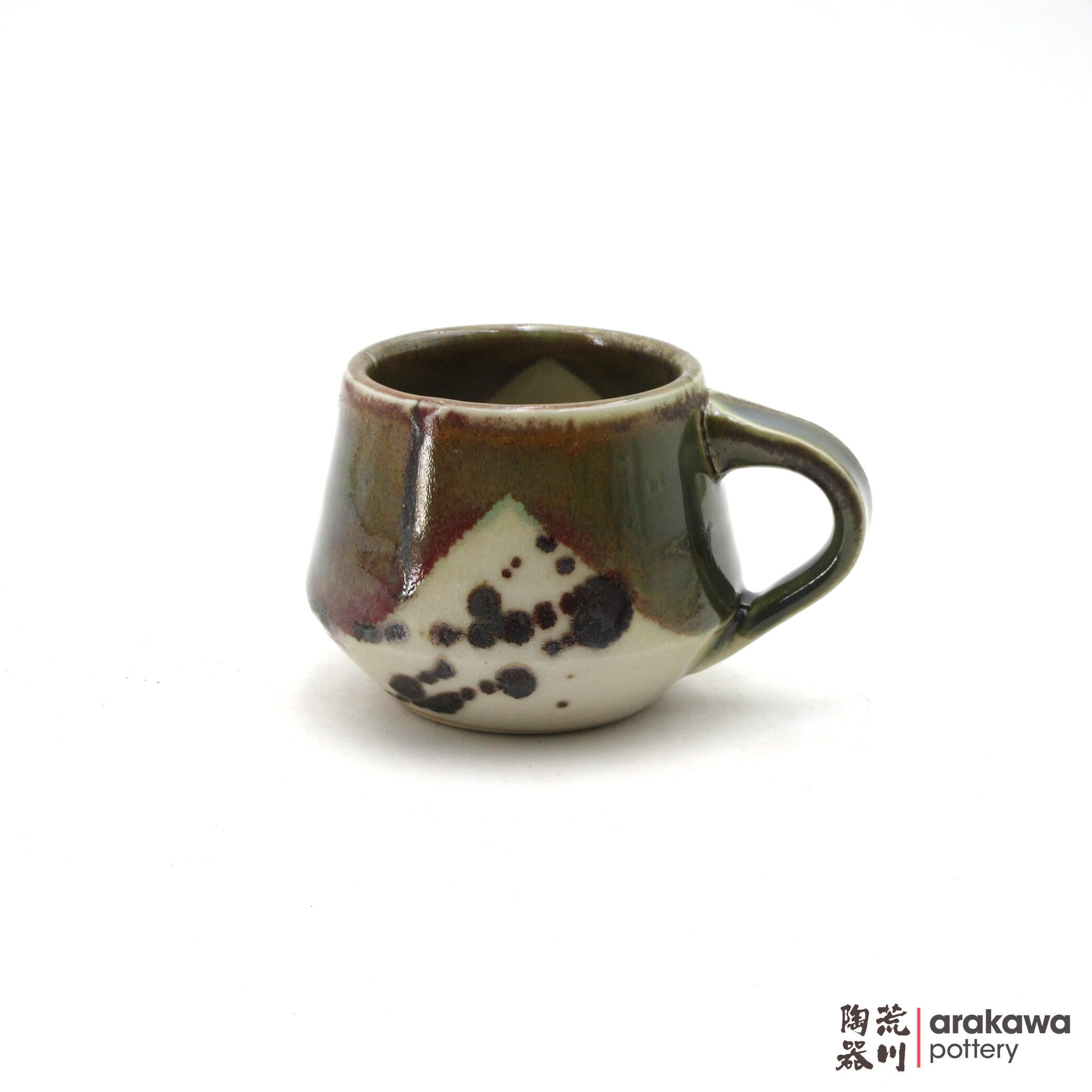 Handmade Dinnerware Fuji Mug (xS) 0119-130 made by Thomas Arakawa and Kathy Lee-Arakawa at Arakawa Pottery