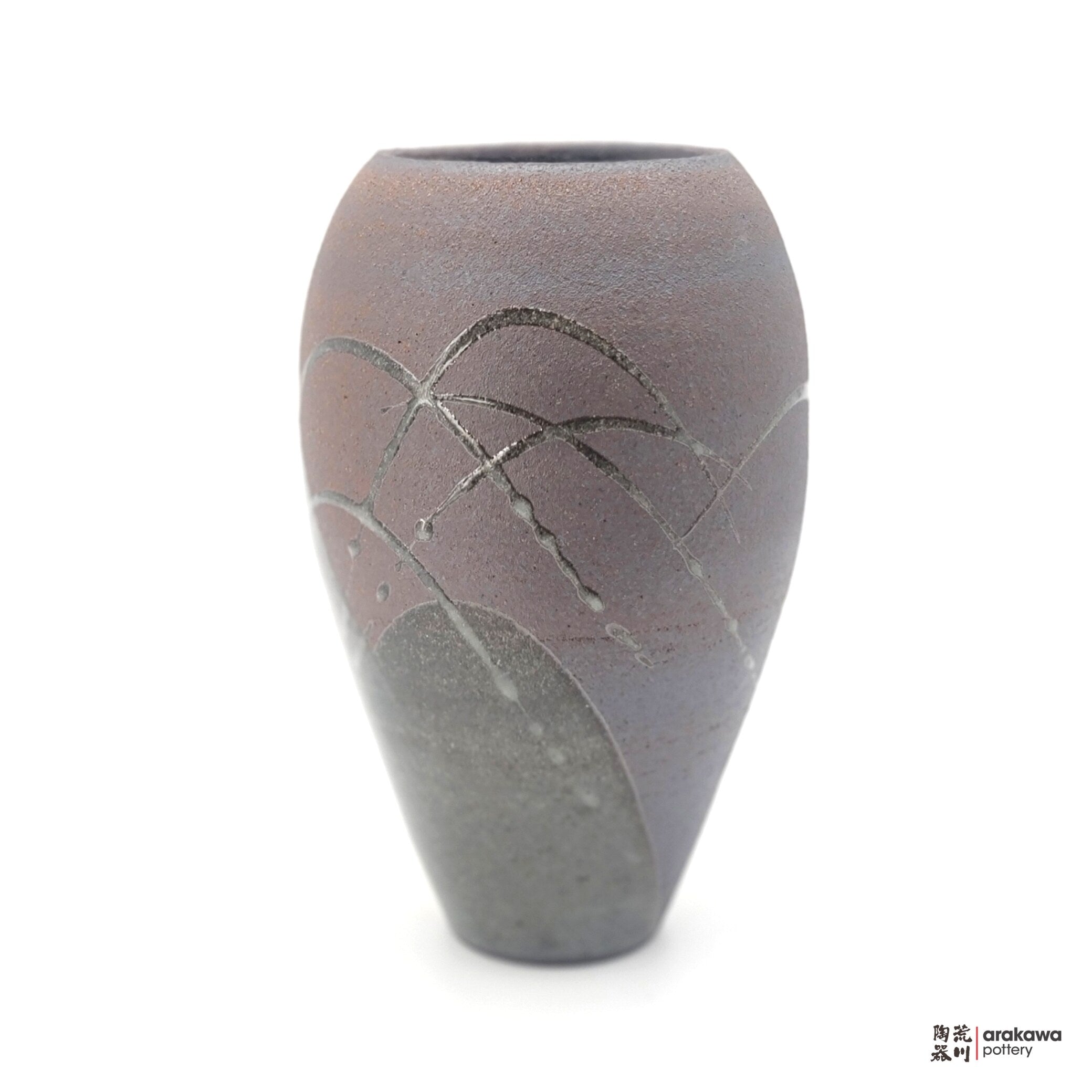 Handmade Ikebana Container Vase 7.5 0214-017 made by Thomas Arakawa and Kathy Lee-Arakawa at Arakawa Pottery