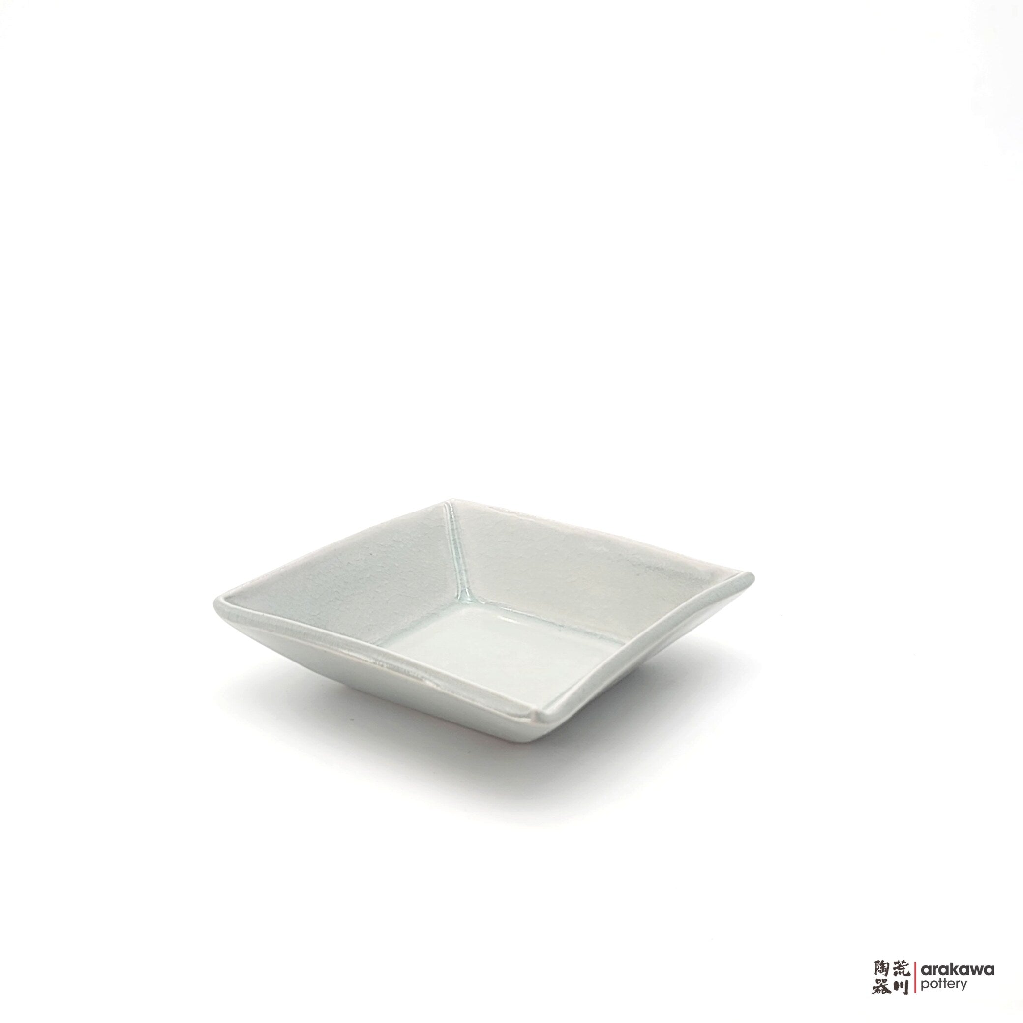 Handmade Dinnerware Square Dish (M) Side Dish 0214-123 made by Thomas Arakawa and Kathy Lee-Arakawa at Arakawa Pottery