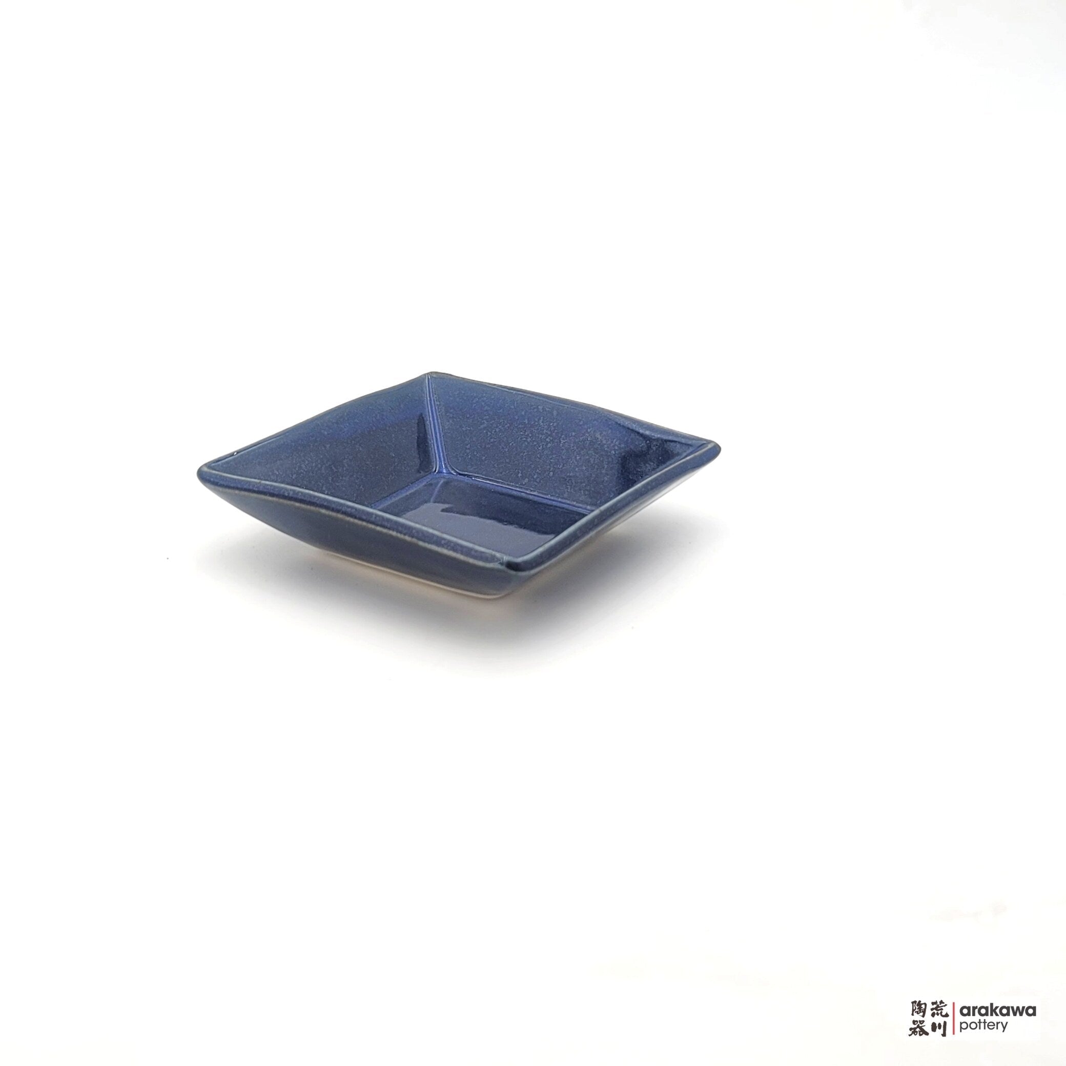 Handmade Dinnerware Square Dish (M) Side Dish 0214-126 made by Thomas Arakawa and Kathy Lee-Arakawa at Arakawa Pottery