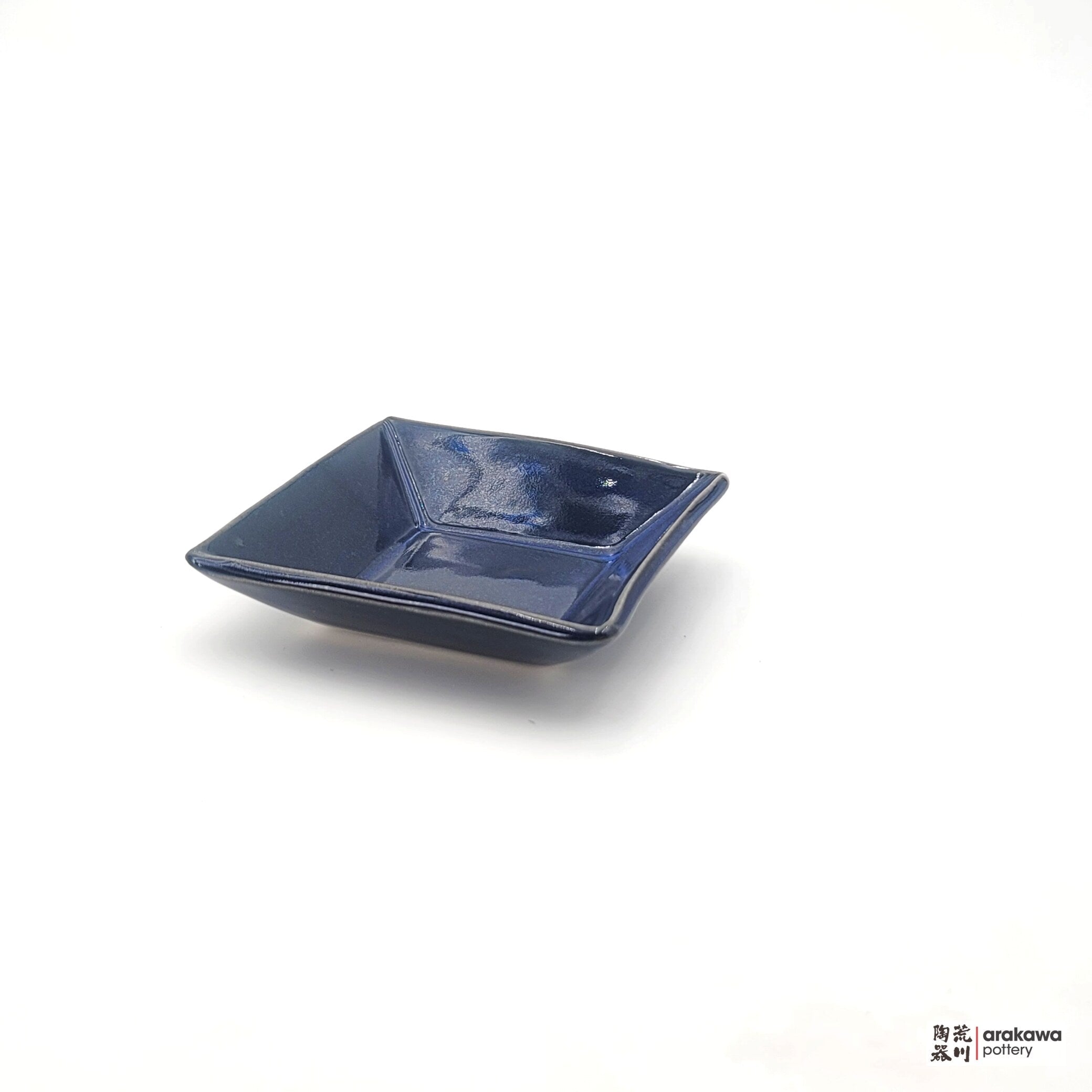 Handmade Dinnerware Square Dish (M) Side Dish 0214-128 made by Thomas Arakawa and Kathy Lee-Arakawa at Arakawa Pottery