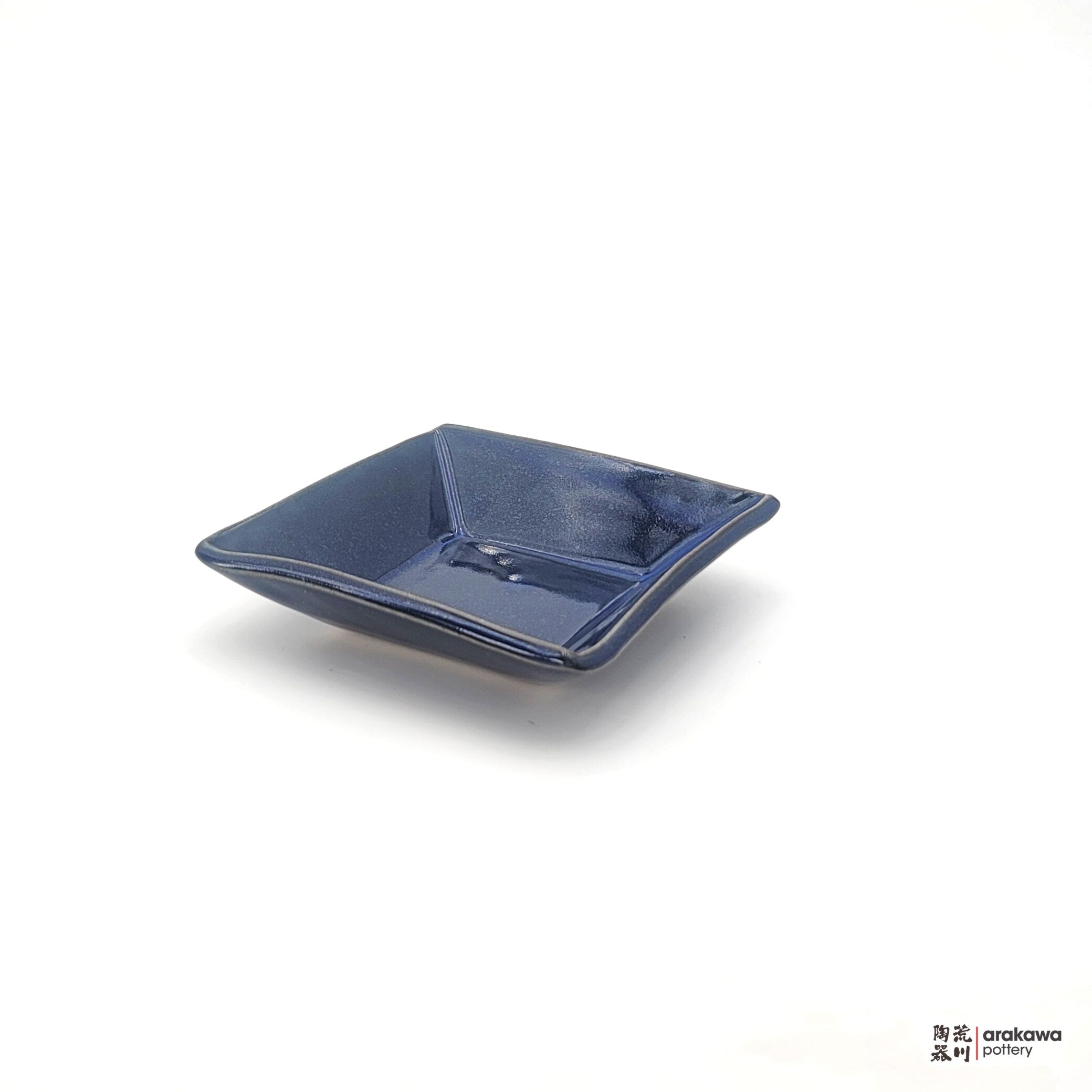 Handmade Dinnerware Square Dish (M) Side Dish 0214-129 made by Thomas Arakawa and Kathy Lee-Arakawa at Arakawa Pottery