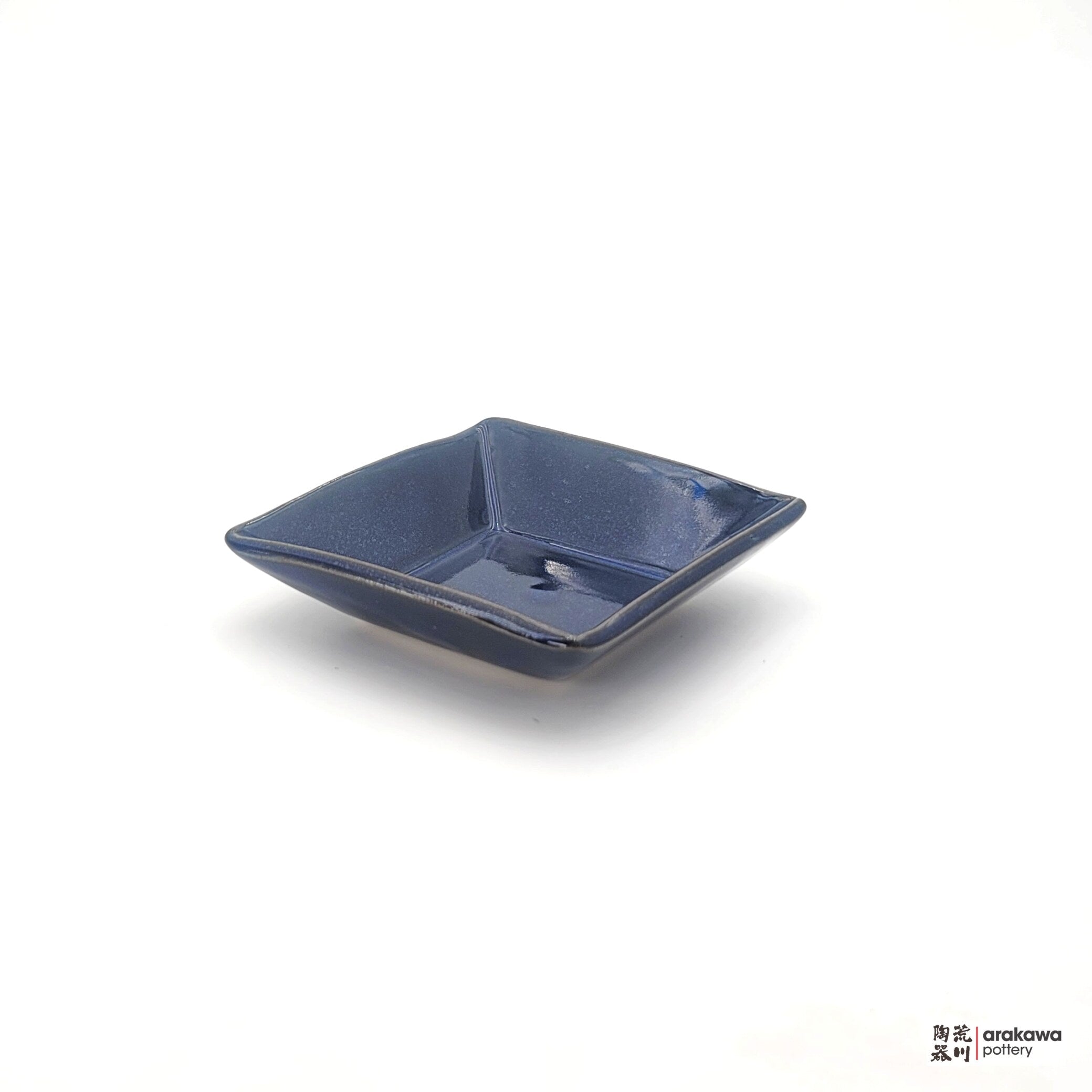 Handmade Dinnerware Square Dish (M) Side Dish 0214-130 made by Thomas Arakawa and Kathy Lee-Arakawa at Arakawa Pottery