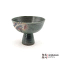 Handmade Ikebana Container Princess Comport (S) 0220-032 made by Thomas Arakawa and Kathy Lee-Arakawa at Arakawa Pottery