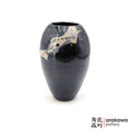 Handmade Ikebana Container Vase 7.5 0220-034 made by Thomas Arakawa and Kathy Lee-Arakawa at Arakawa Pottery