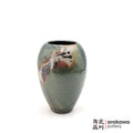 Handmade Ikebana Container Vase 7.5 0220-042 made by Thomas Arakawa and Kathy Lee-Arakawa at Arakawa Pottery