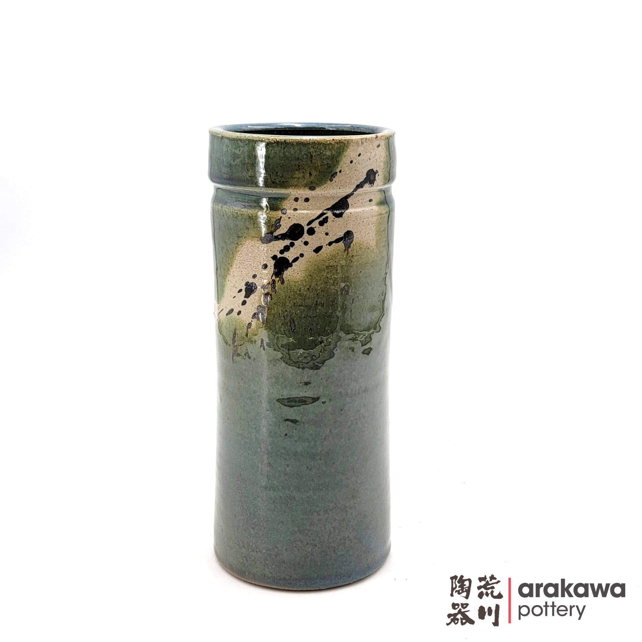Handmade Ikebana Container Vase 7.5 0220-045 made by Thomas Arakawa and Kathy Lee-Arakawa at Arakawa Pottery