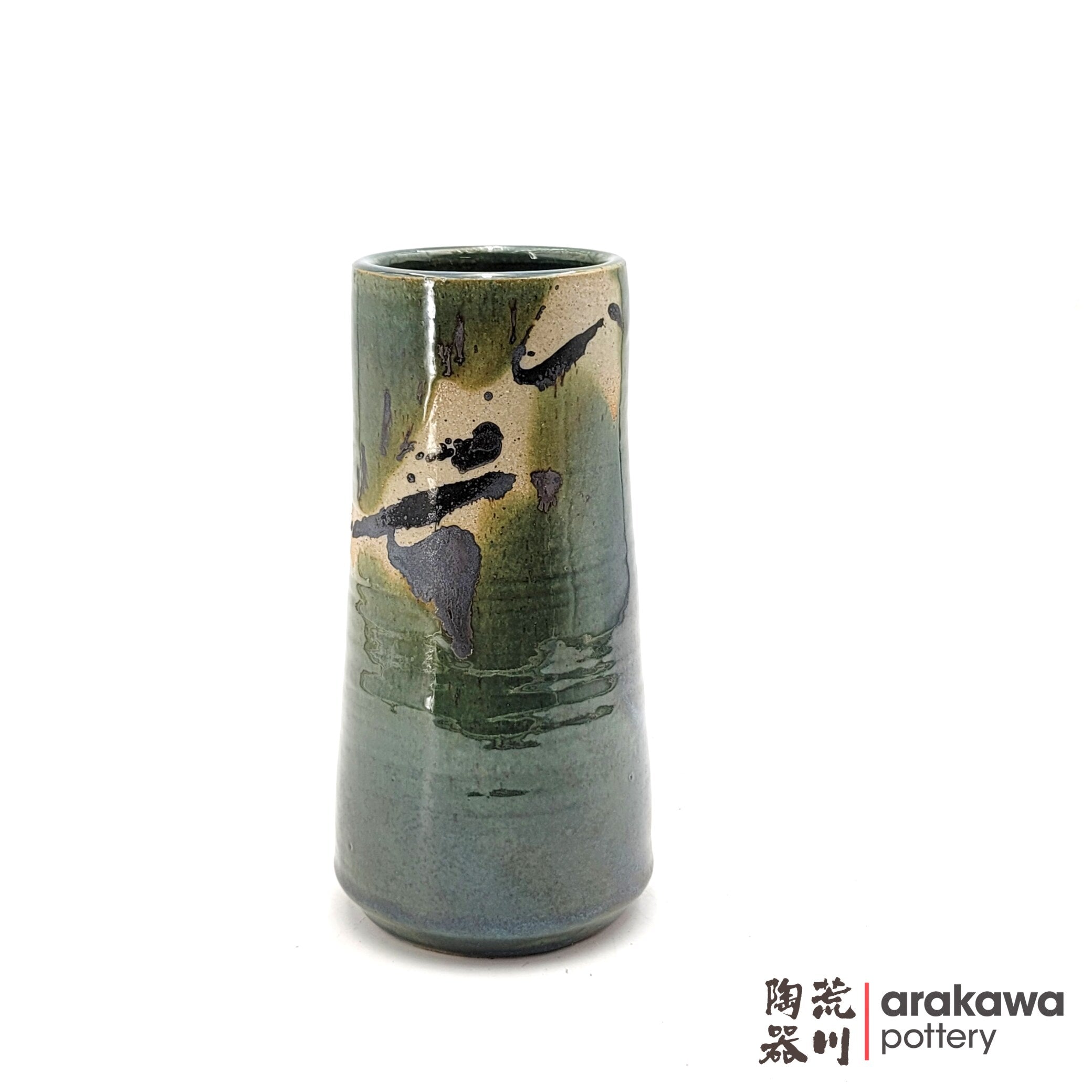 Handmade Ikebana Container Vase 7.5 0220-046 made by Thomas Arakawa and Kathy Lee-Arakawa at Arakawa Pottery