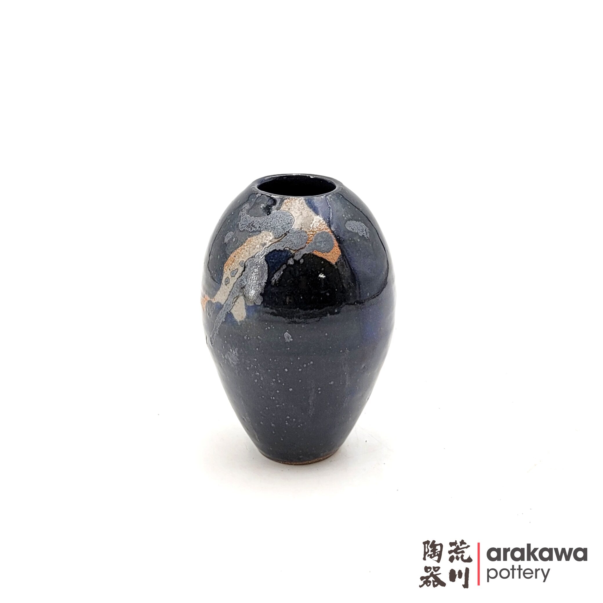 Handmade Ikebana Container Small Vase 6ﾔ 0220-048 made by Thomas Arakawa and Kathy Lee-Arakawa at Arakawa Pottery