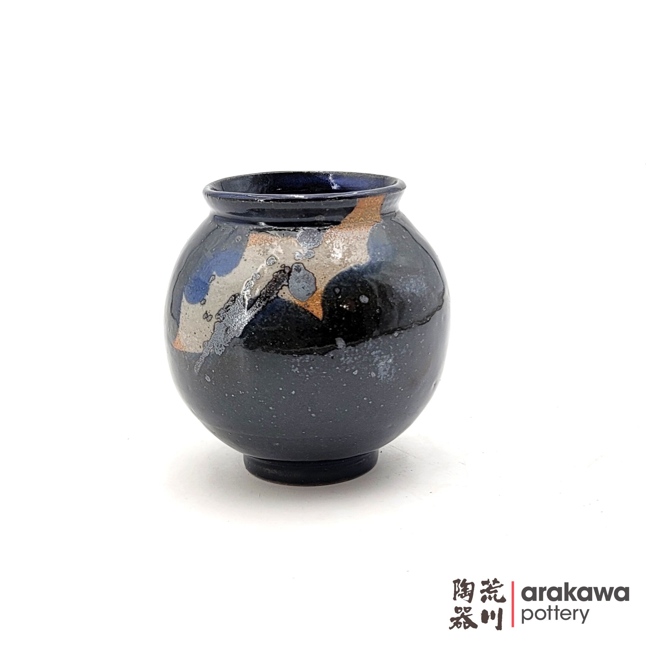 Handmade Ikebana Container Small Vase 6ﾔ 0220-051 made by Thomas Arakawa and Kathy Lee-Arakawa at Arakawa Pottery