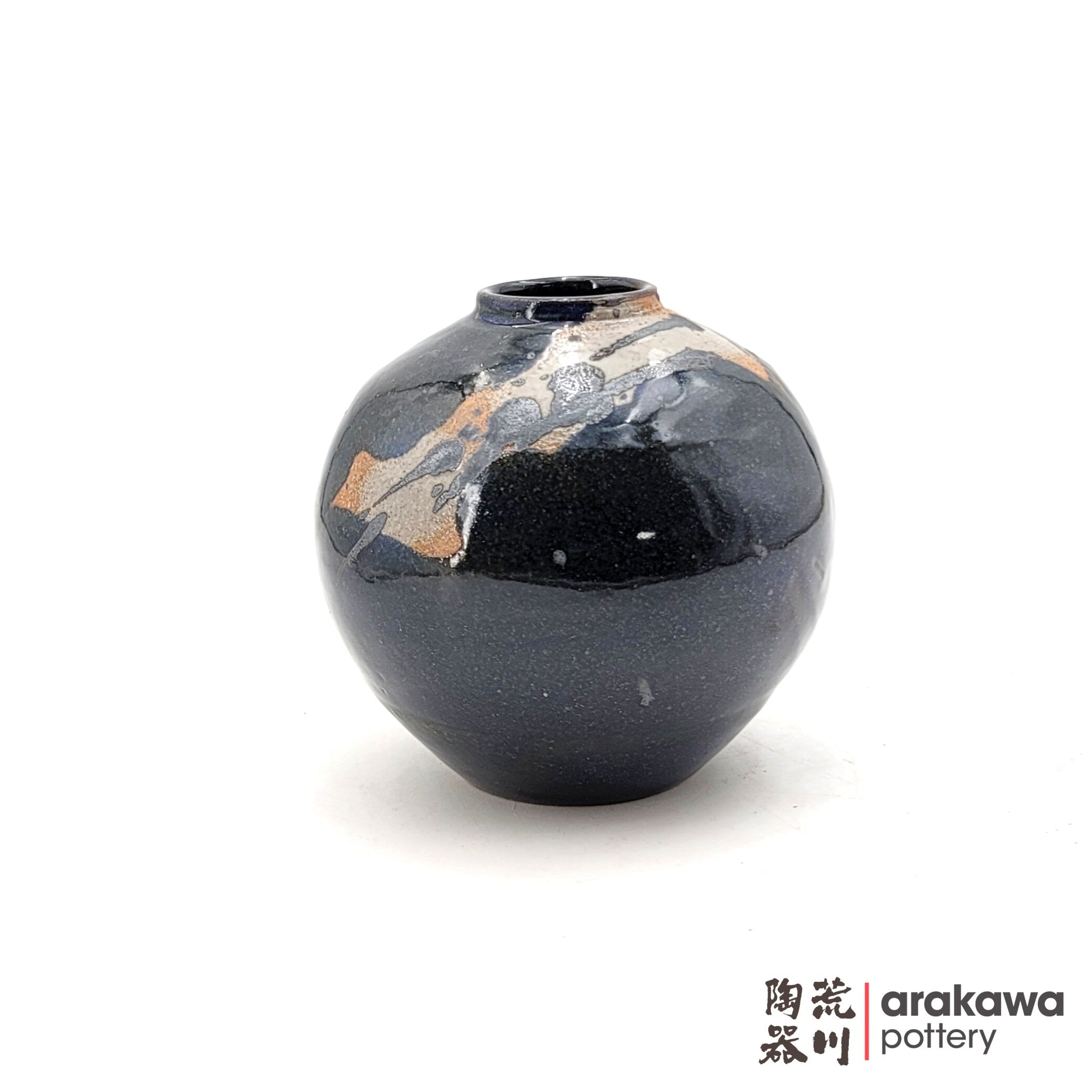 Handmade Ikebana Container Small Vase 6ﾔ 0220-053 made by Thomas Arakawa and Kathy Lee-Arakawa at Arakawa Pottery