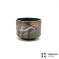 Handmade Dinnerware Tea Bowl 0220-109 made by Thomas Arakawa and Kathy Lee-Arakawa at Arakawa Pottery