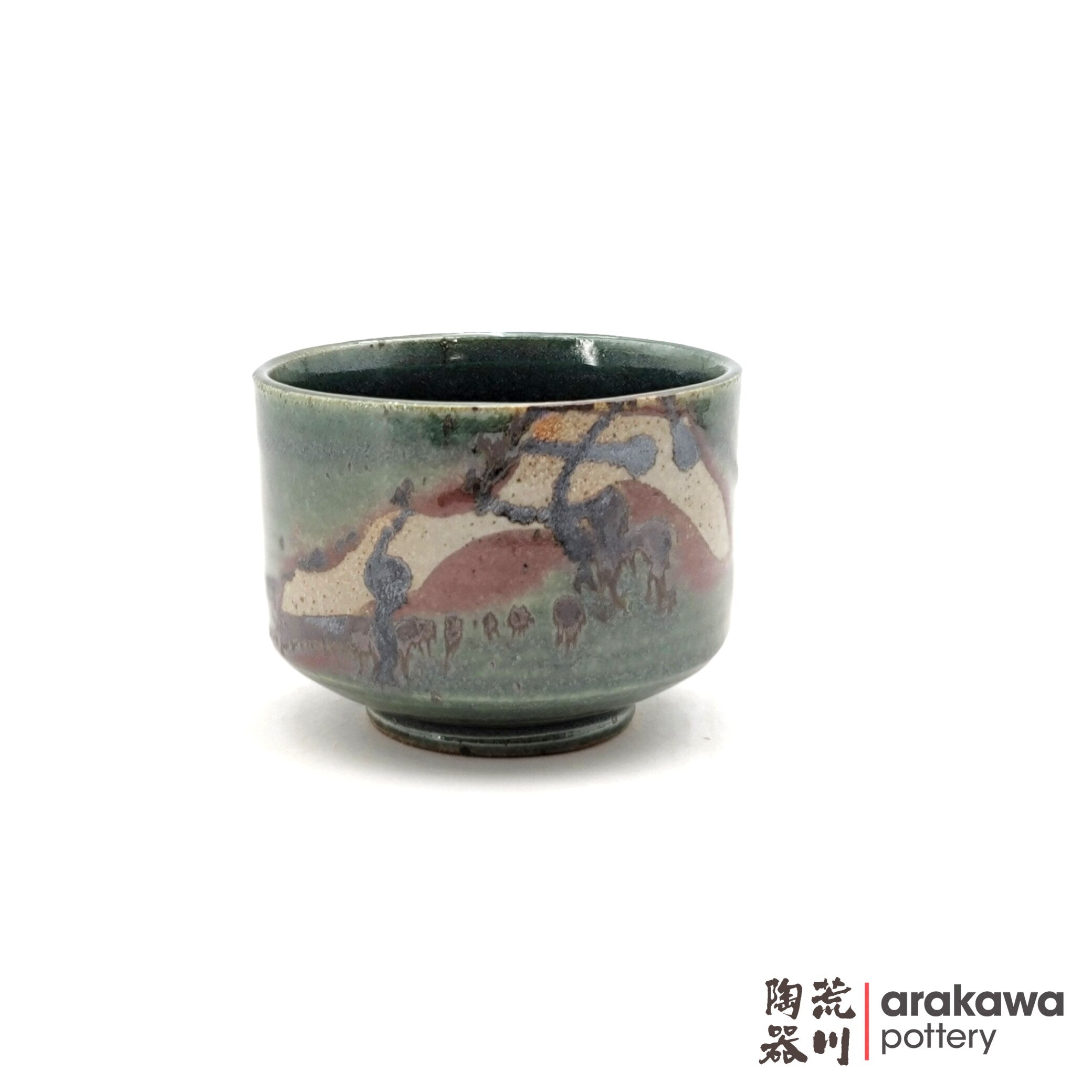 Handmade Dinnerware Tea Bowl 0220-111 made by Thomas Arakawa and Kathy Lee-Arakawa at Arakawa Pottery