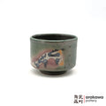 Handmade Dinnerware Tea Bowl 0220-115 made by Thomas Arakawa and Kathy Lee-Arakawa at Arakawa Pottery