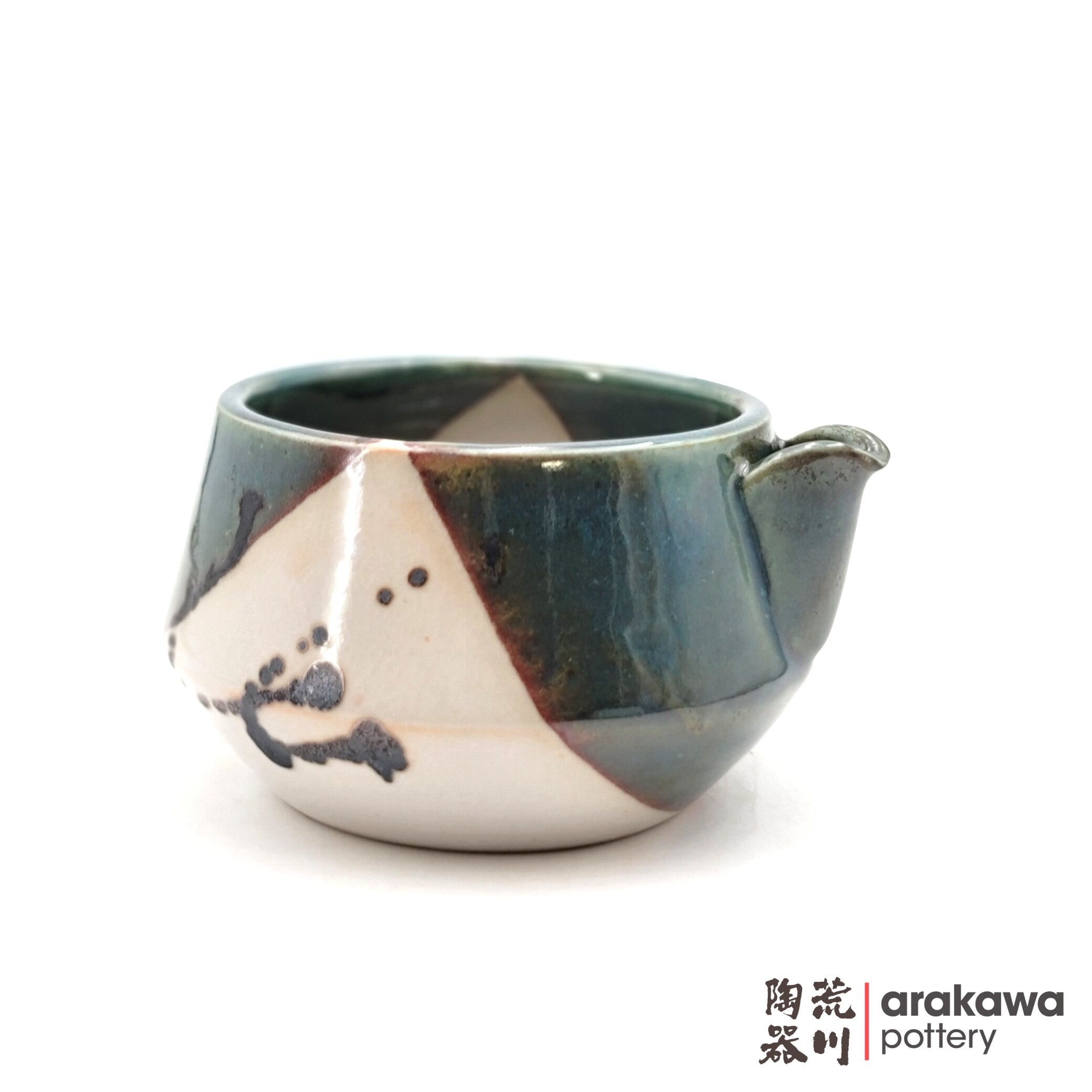 Handmade Dinnerware Katakuchi Matcha Tea Bowl ﾖ Fuji 0220-120 made by Thomas Arakawa and Kathy Lee-Arakawa at Arakawa Pottery