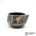 Handmade Dinnerware Katakuchi Matcha Tea Bowl ﾖ Fuji 0220-124 made by Thomas Arakawa and Kathy Lee-Arakawa at Arakawa Pottery