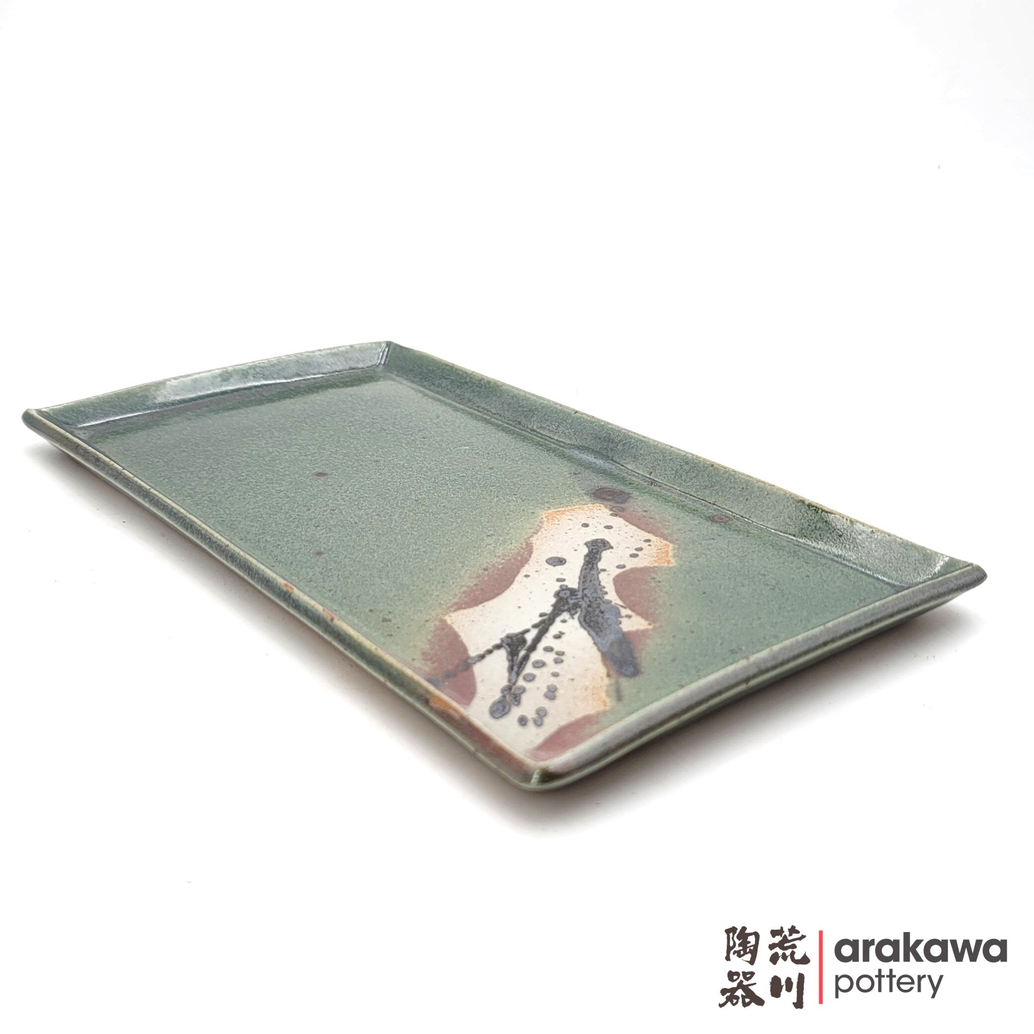 Handmade Dinnerware Sushi Plate (L) 0220-171 made by Thomas Arakawa and Kathy Lee-Arakawa at Arakawa Pottery