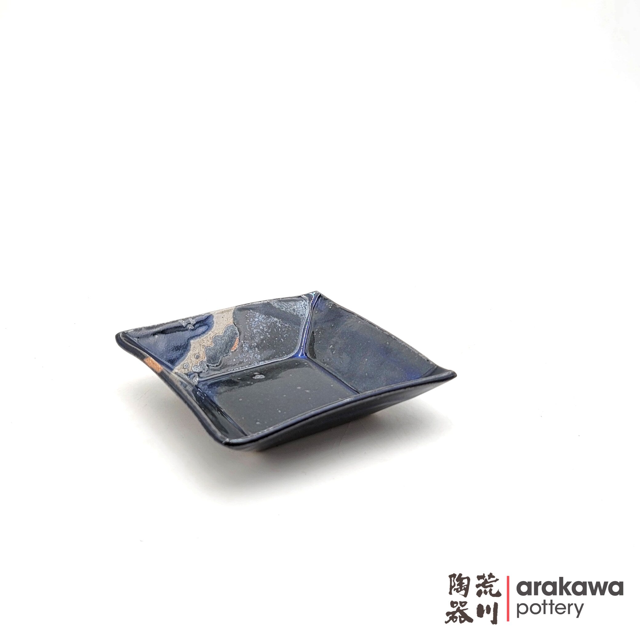 Handmade Dinnerware Square Dish (M) Side Dish 0220-196 made by Thomas Arakawa and Kathy Lee-Arakawa at Arakawa Pottery