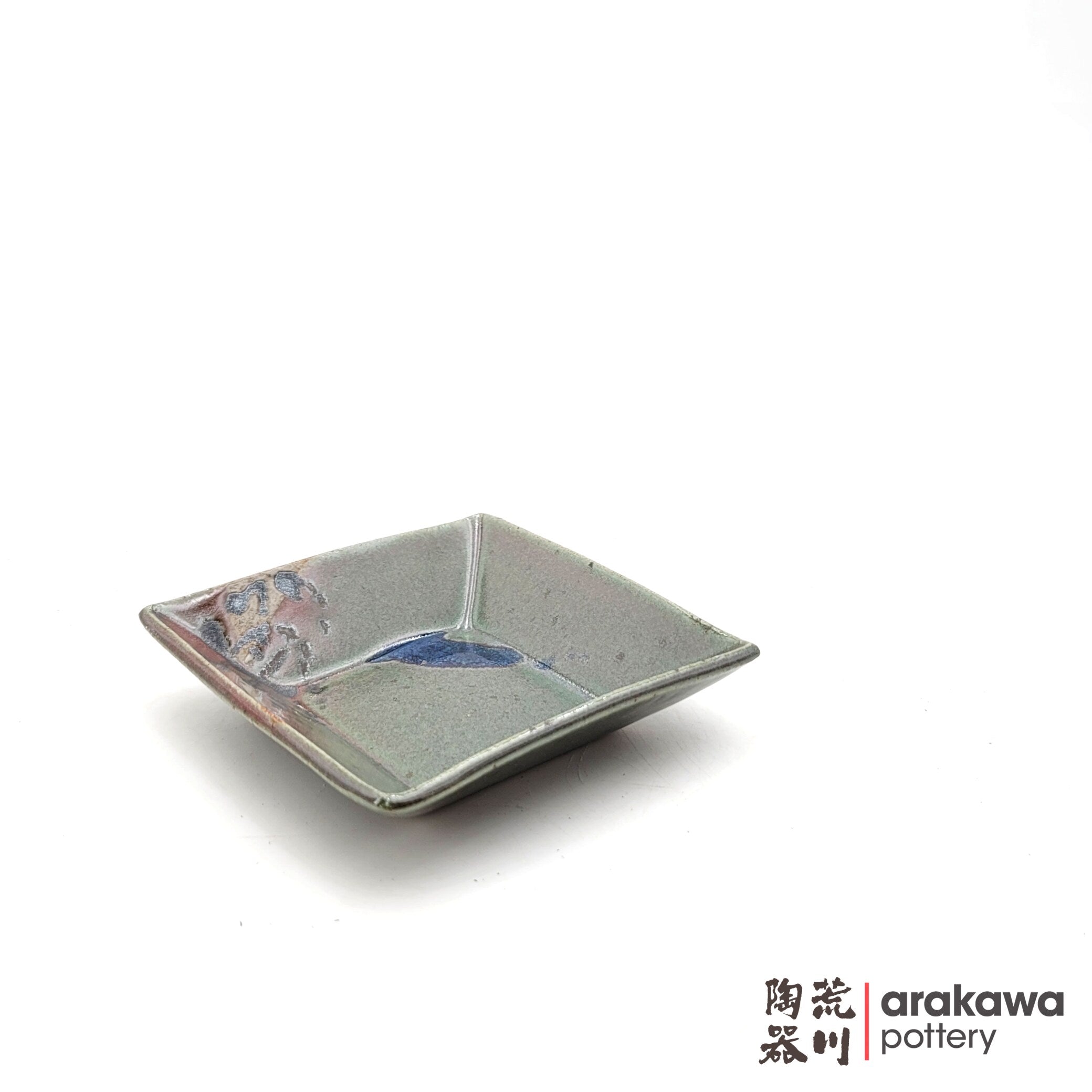 Handmade Dinnerware Square Dish (M) Side Dish 0220-200 made by Thomas Arakawa and Kathy Lee-Arakawa at Arakawa Pottery