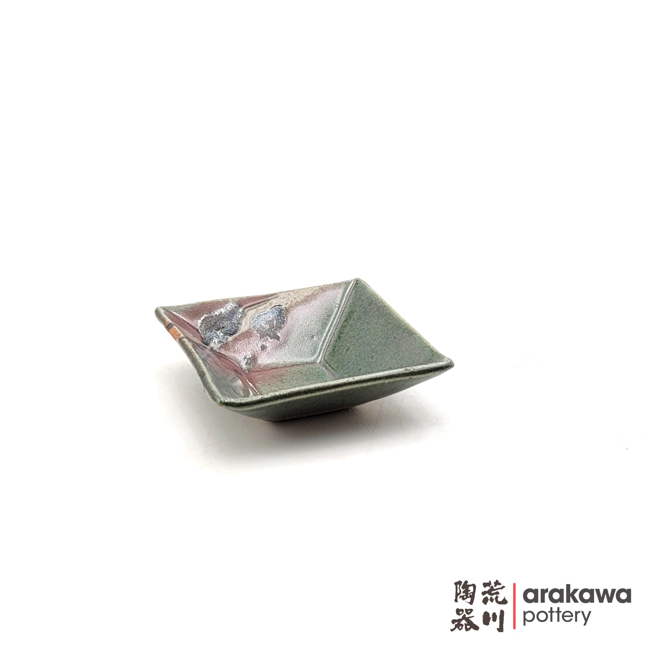 Handmade Dinnerware Square Dish (S) Soy Sauce  0220-208 made by Thomas Arakawa and Kathy Lee-Arakawa at Arakawa Pottery