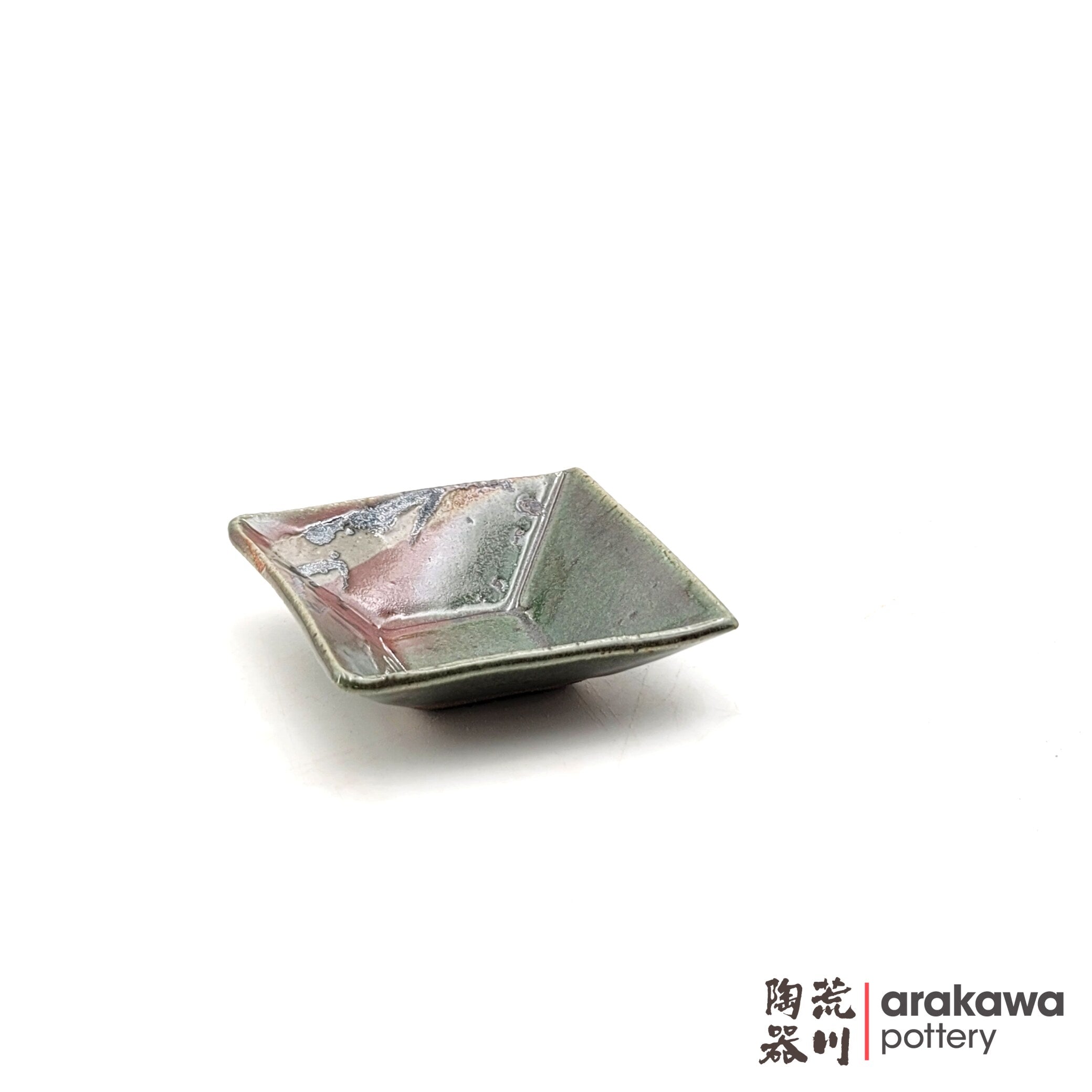 Handmade Dinnerware Square Dish (S) Soy Sauce  0220-209 made by Thomas Arakawa and Kathy Lee-Arakawa at Arakawa Pottery
