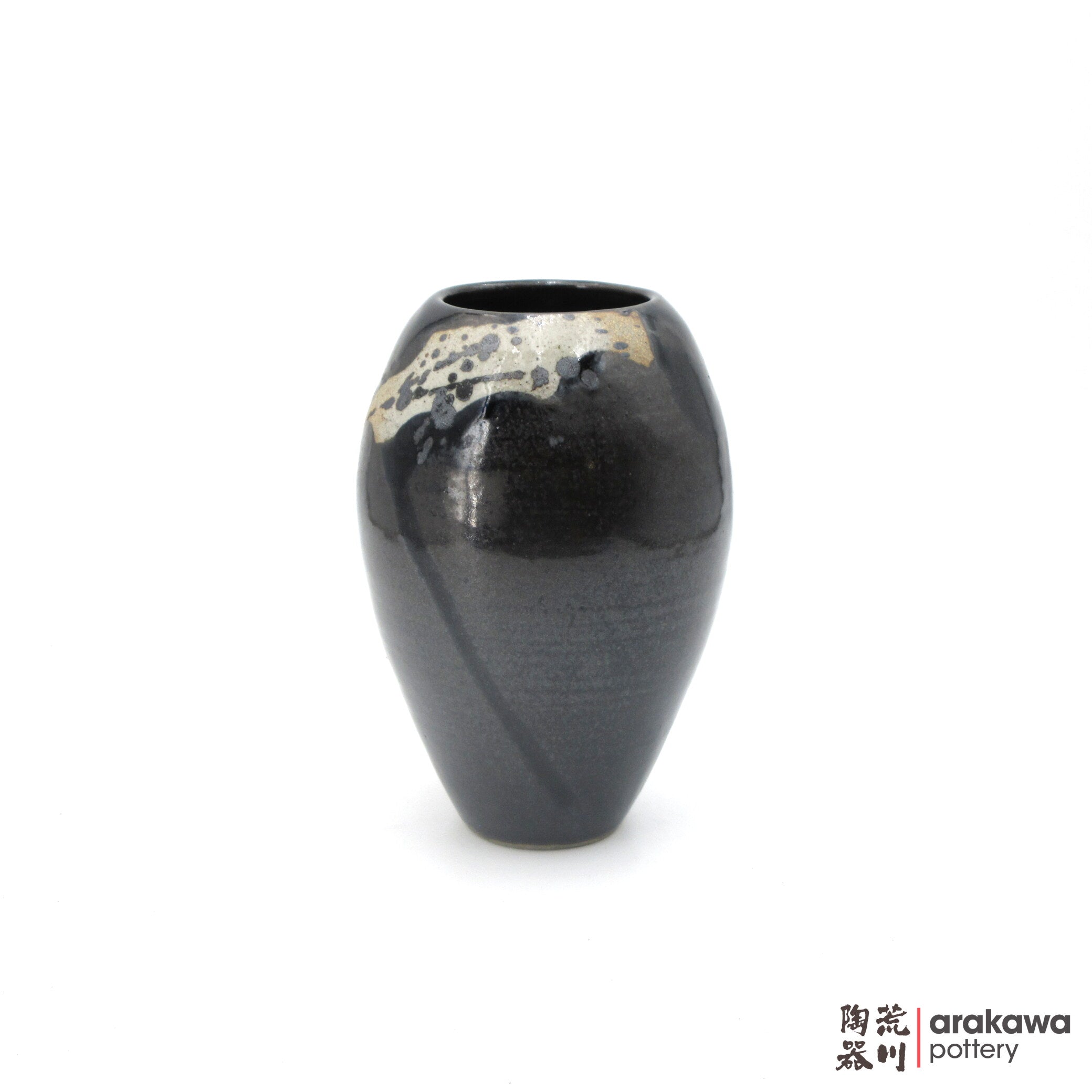 Handmade Ikebana Container Vase 7.5 0313-028 made by Thomas Arakawa and Kathy Lee-Arakawa at Arakawa Pottery