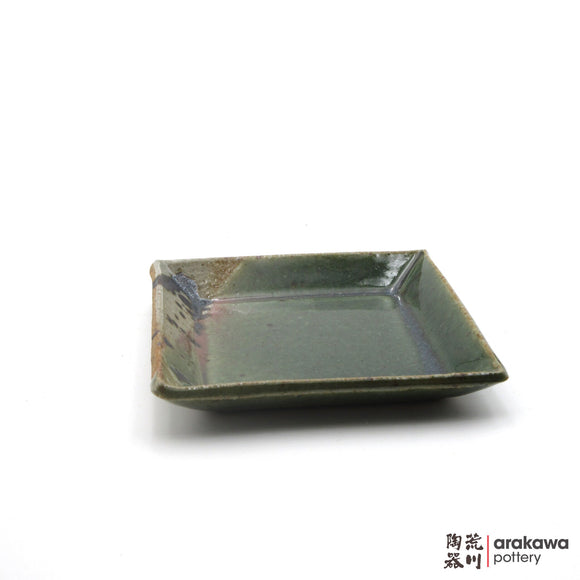 Handmade Dinnerware Soy Sauce Dish 0313-195 made by Thomas Arakawa and Kathy Lee-Arakawa at Arakawa Pottery