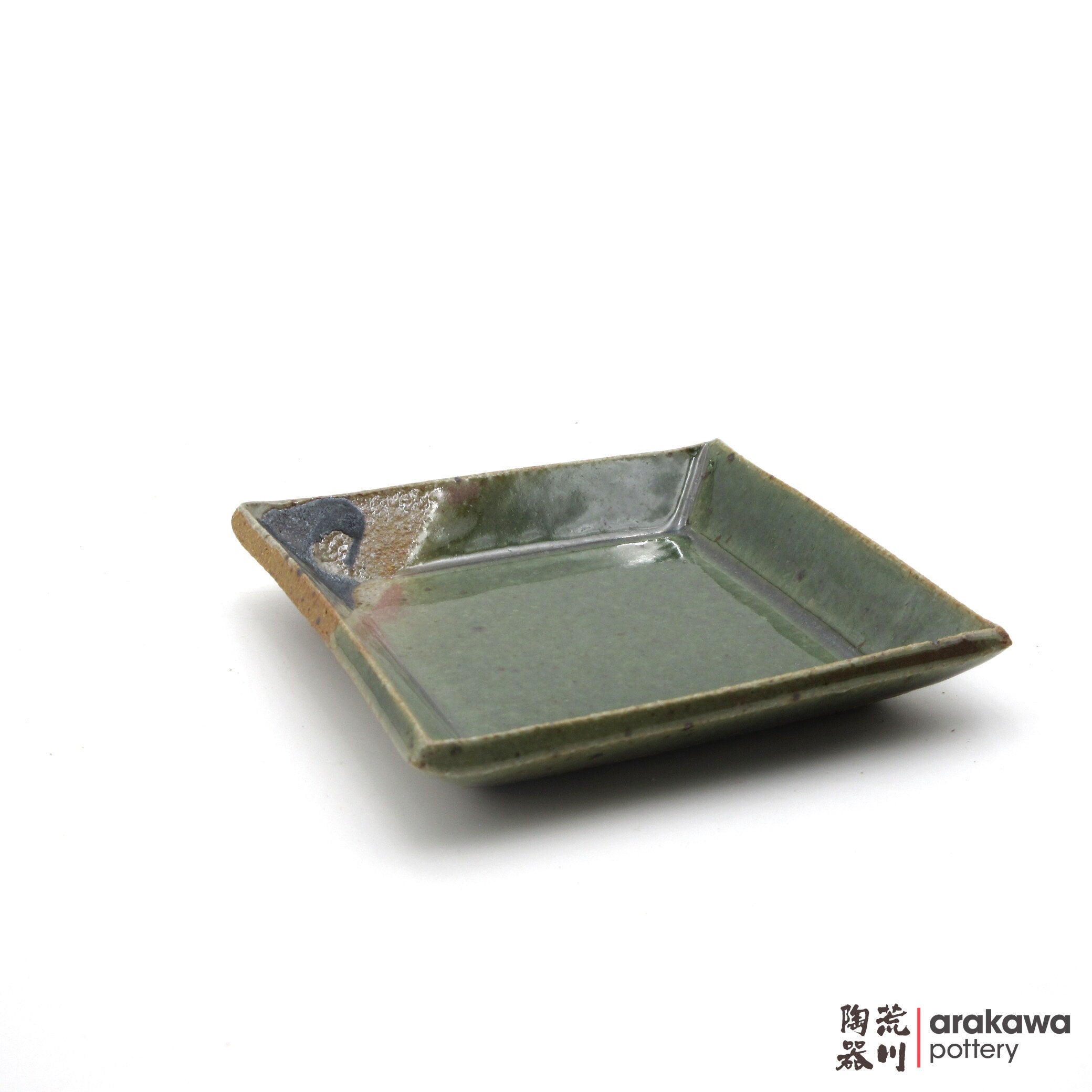 Handmade Dinnerware Soy Sauce Dish 0313-198 made by Thomas Arakawa and Kathy Lee-Arakawa at Arakawa Pottery