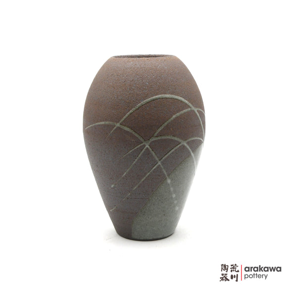 Handmade Ikebana Container Vase 7.5 0314-032 made by Thomas Arakawa and Kathy Lee-Arakawa at Arakawa Pottery