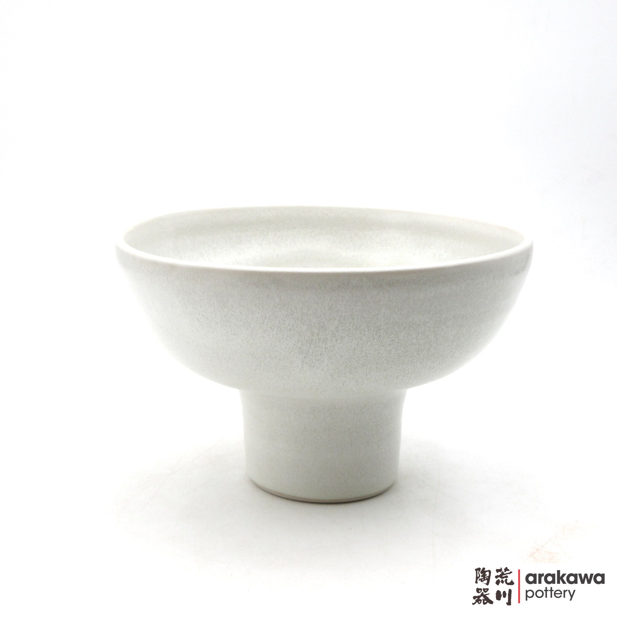 Handmade Ikebana Container Fusako Jr. Bowl Comport 0319-016 made by Thomas Arakawa and Kathy Lee-Arakawa at Arakawa Pottery