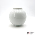 Handmade Ikebana Container Moon Jar 7” (Limited Production) 0319-018 made by Thomas Arakawa and Kathy Lee-Arakawa at Arakawa Pottery