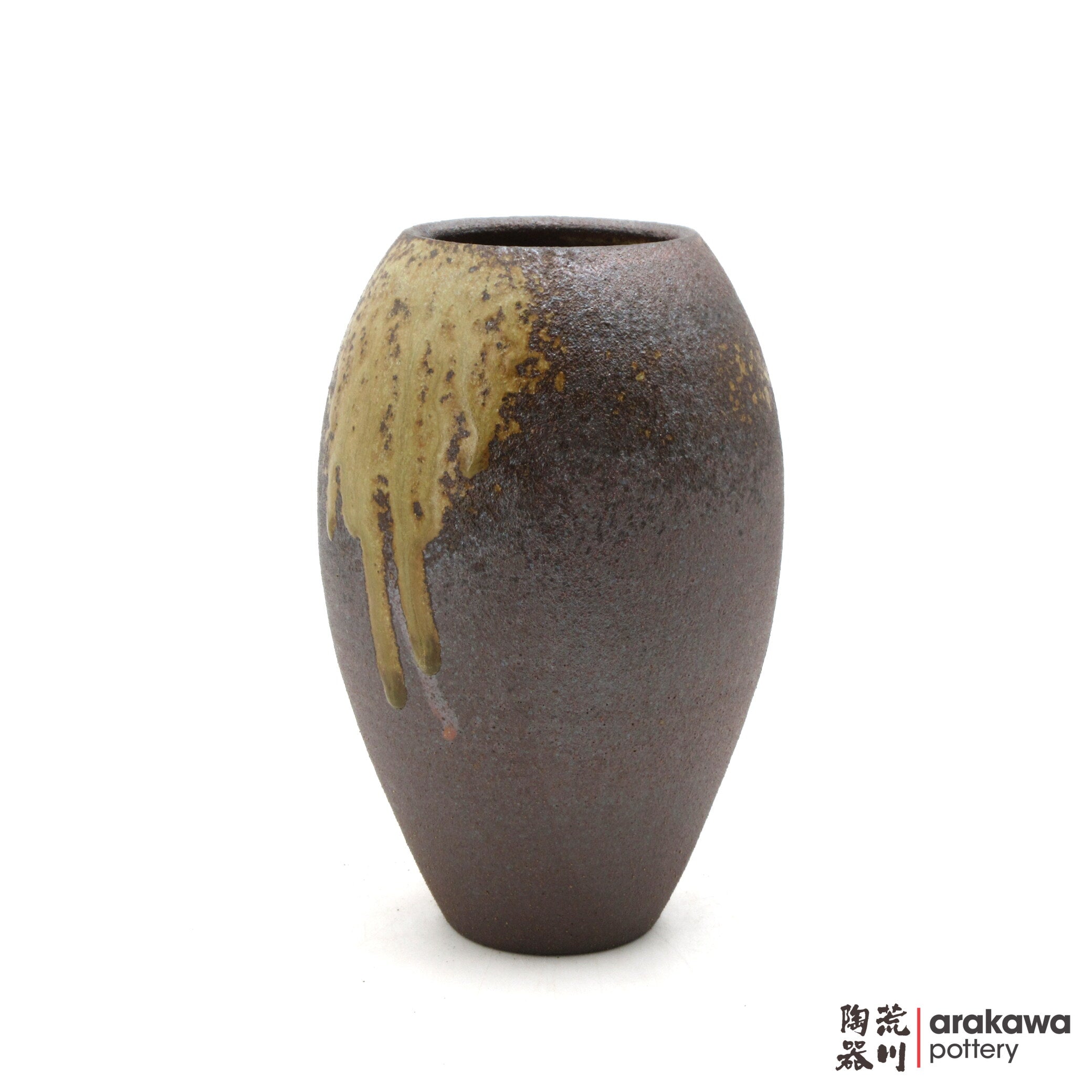 Handmade Ikebana Container Vase 7.5 0319-028 made by Thomas Arakawa and Kathy Lee-Arakawa at Arakawa Pottery