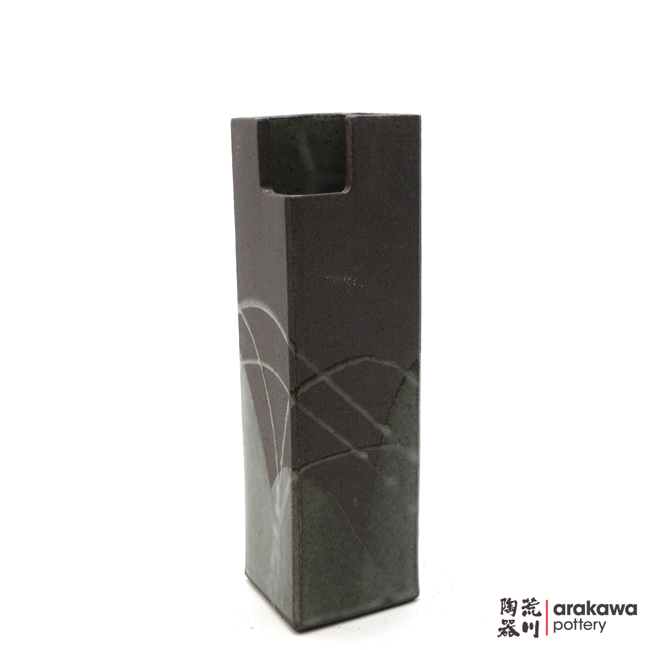 Handmade Ikebana Container Mini Cylinder (M) 0319-051 made by Thomas Arakawa and Kathy Lee-Arakawa at Arakawa Pottery