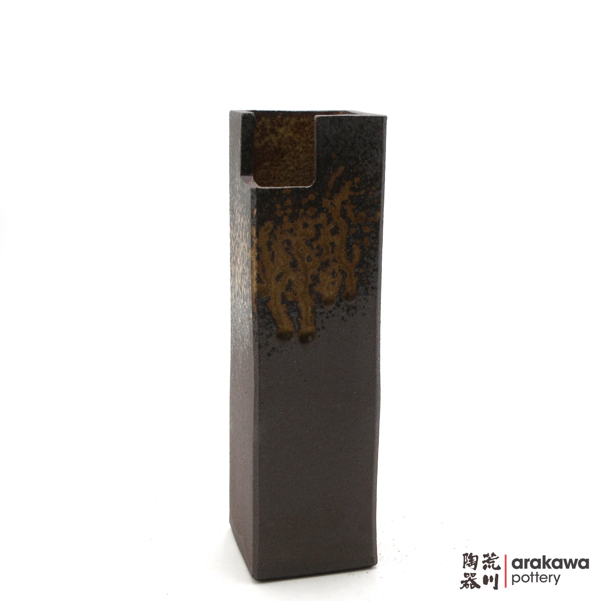 Handmade Ikebana Container Mini Cylinder (M) 0319-054 made by Thomas Arakawa and Kathy Lee-Arakawa at Arakawa Pottery