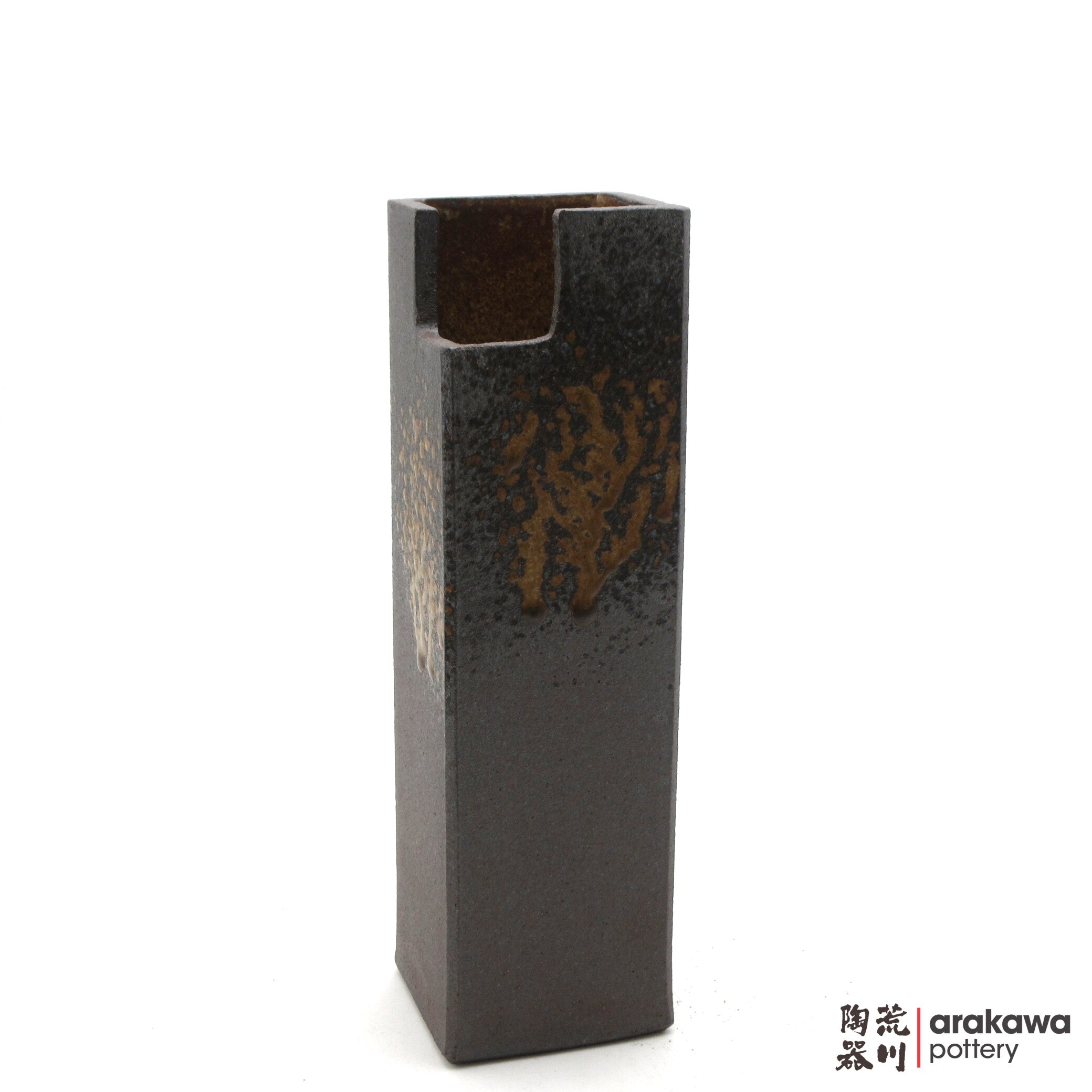 Handmade Ikebana Container Mini Cylinder (M) 0319-055 made by Thomas Arakawa and Kathy Lee-Arakawa at Arakawa Pottery