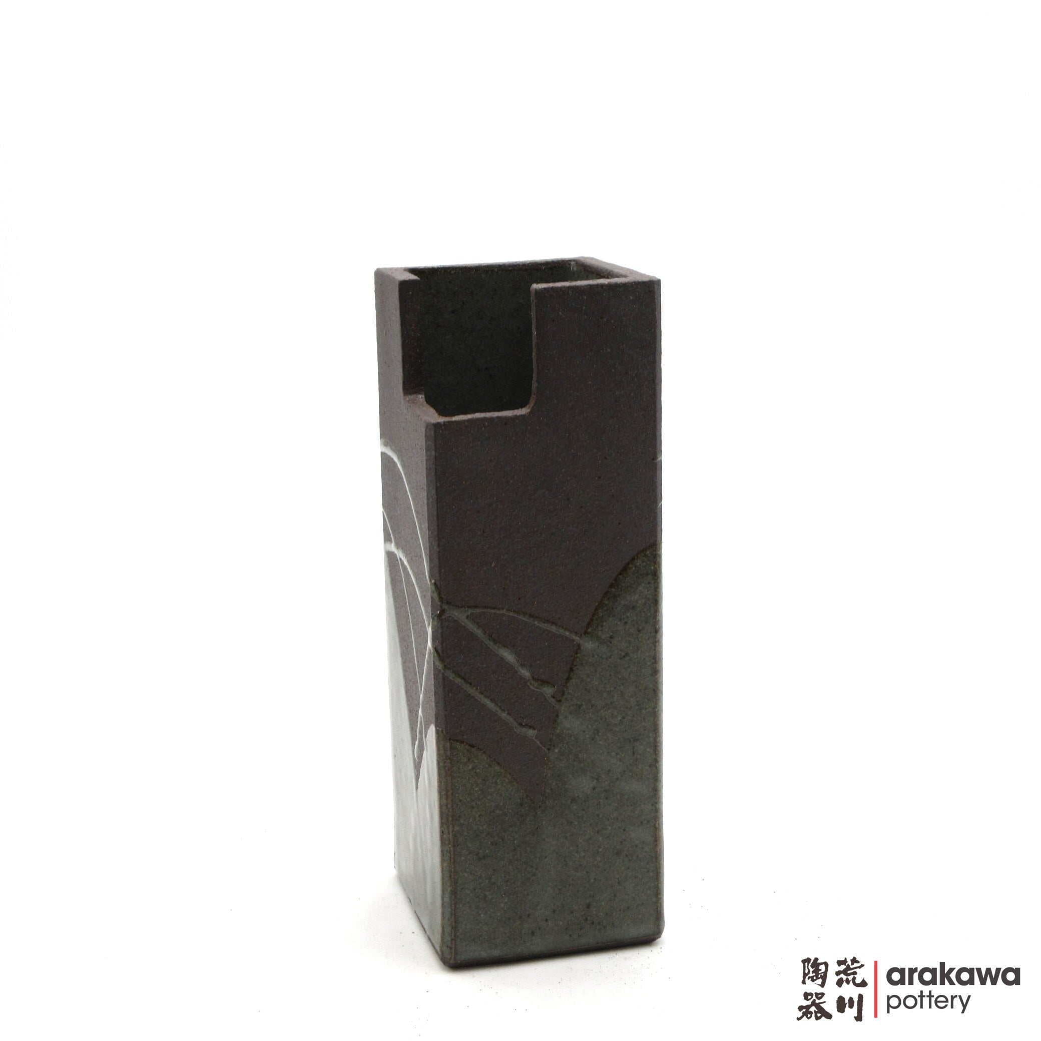 Handmade Ikebana Container Mini Cylinder (S) 0319-057 made by Thomas Arakawa and Kathy Lee-Arakawa at Arakawa Pottery