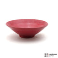 Handmade Dinnerware The Red Bowl (Limited Production) 0319-080 made by Thomas Arakawa and Kathy Lee-Arakawa at Arakawa Pottery